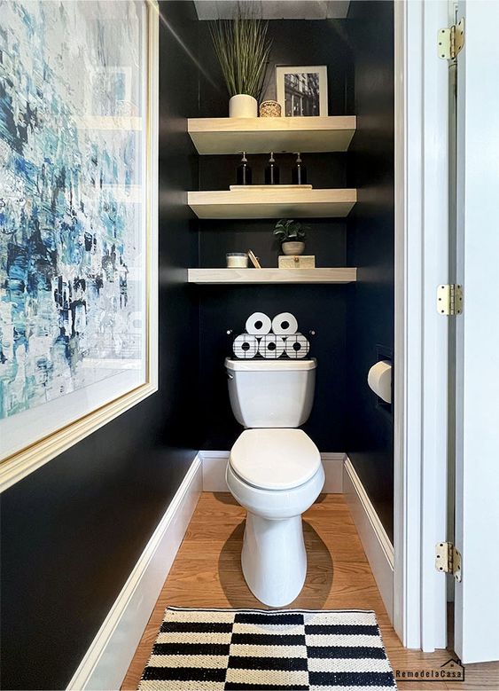 Above Toilet Decor Ideas