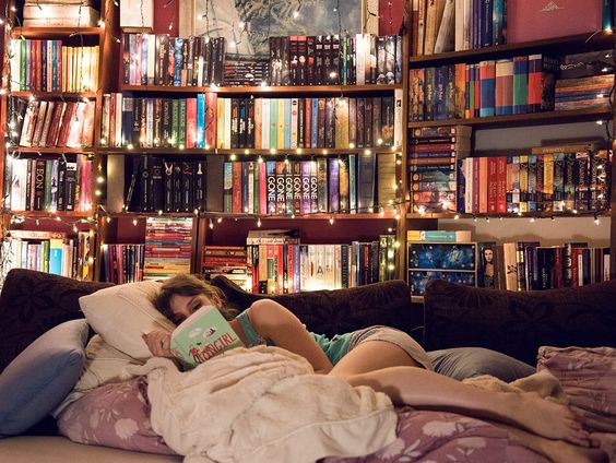 how to make home library 

