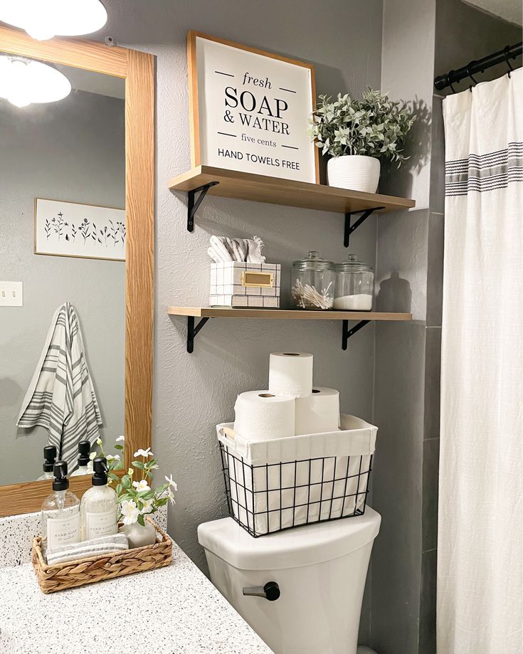 Above Toilet Ideas