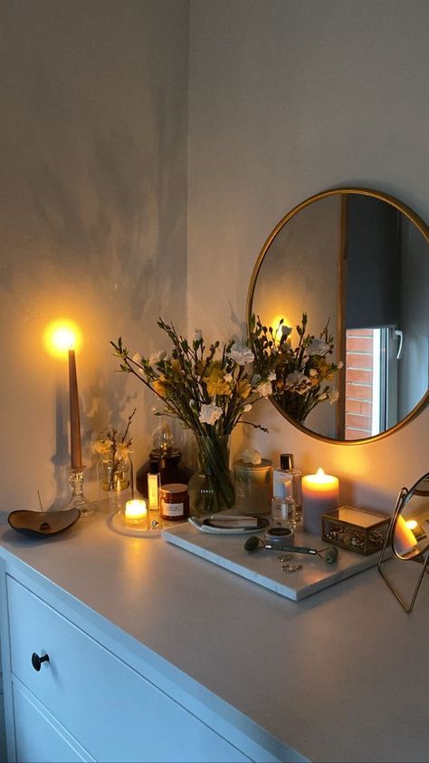 how to style Dresser Top Ideas