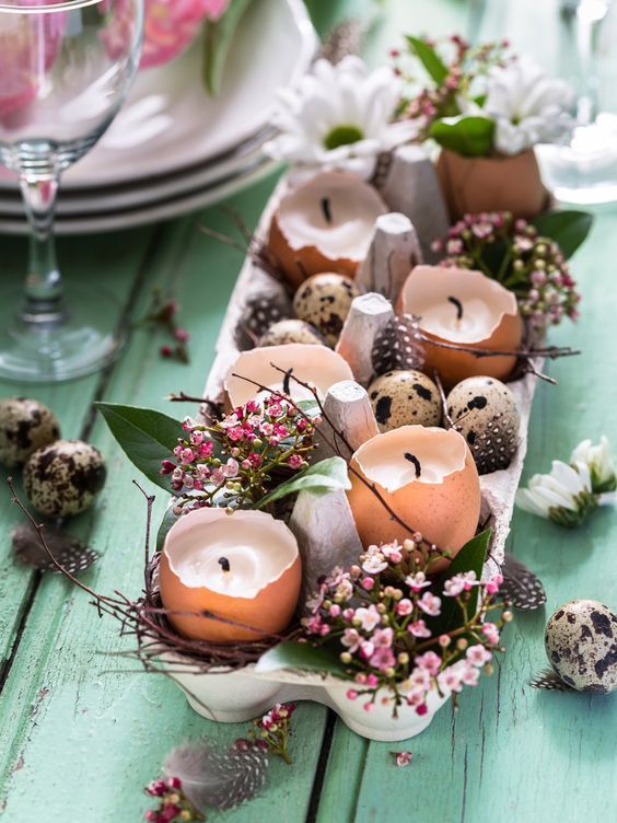 Easter table decor
