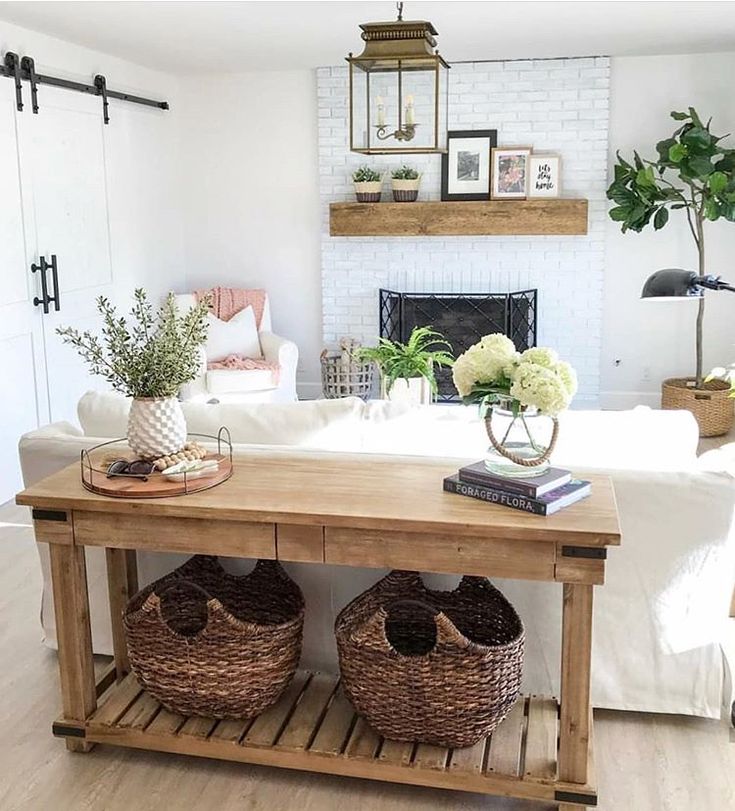 Sofa Table Decor Ideas