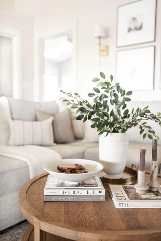 Coffee table decor ideas