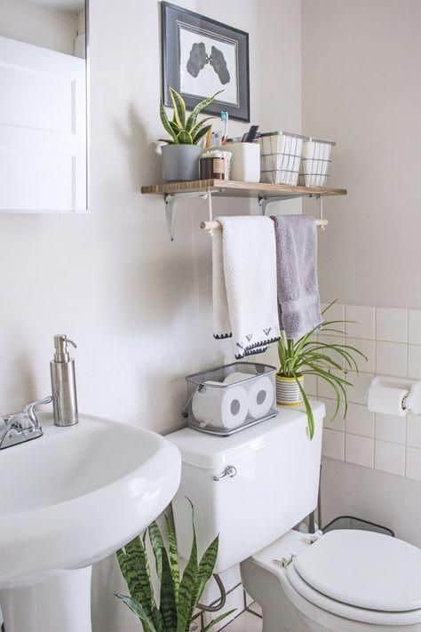Above Toilet Decor Ideas