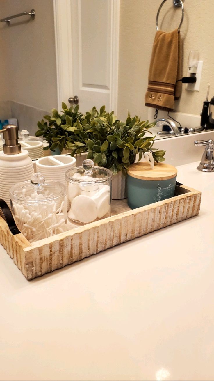 Bathroom Counter Decor Ideas