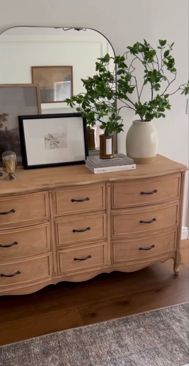 how to style Dresser Top Ideas