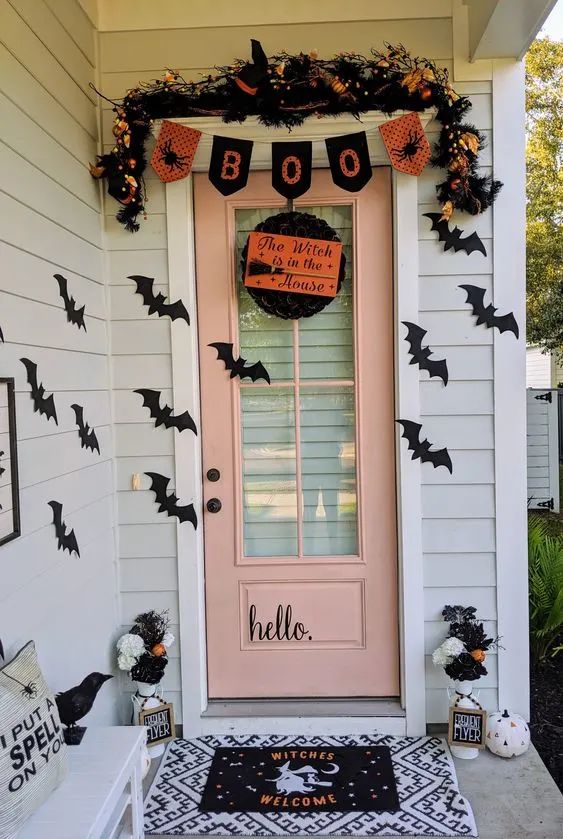 Halloween Front Porch Decor