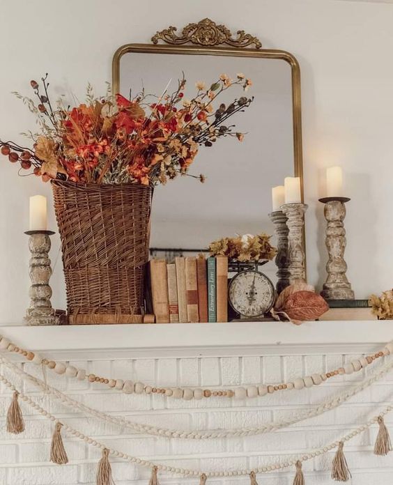 Fall Mantel Decor Ideas