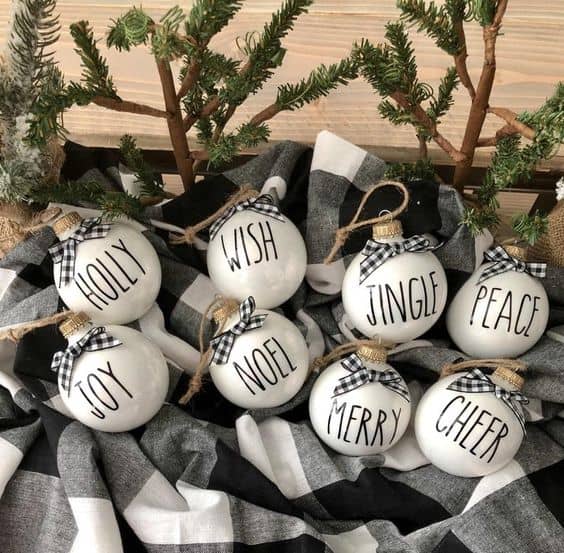 Christmas Tree Ornaments You