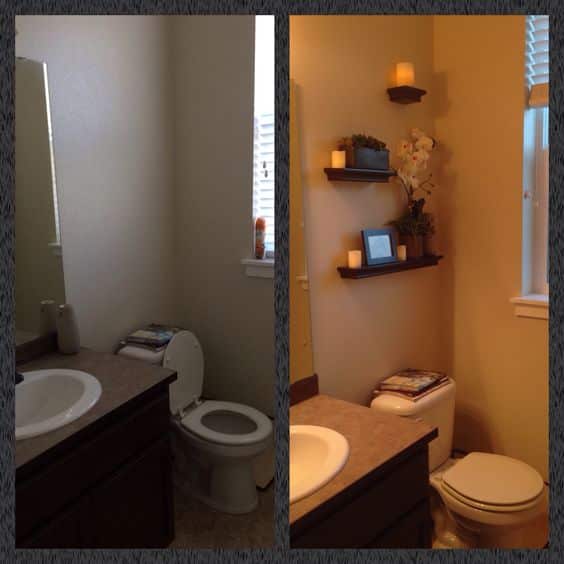 Above Toilet Decor Ideas