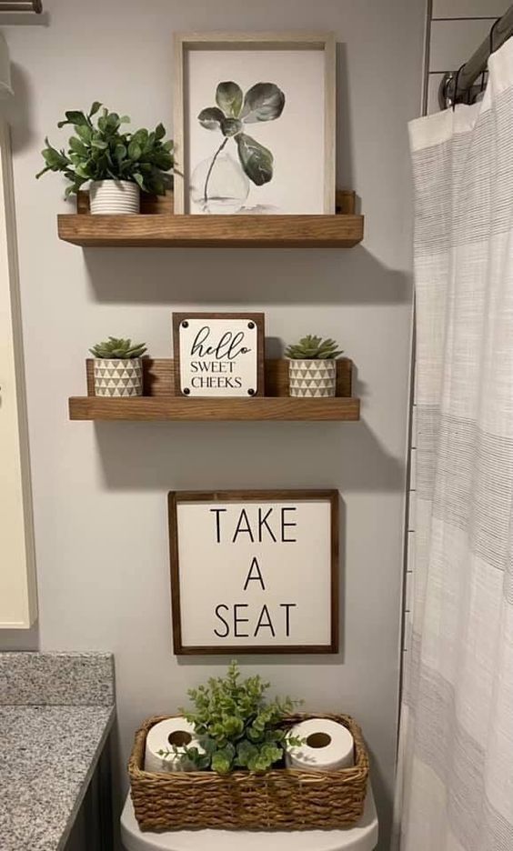 Above Toilet Ideas