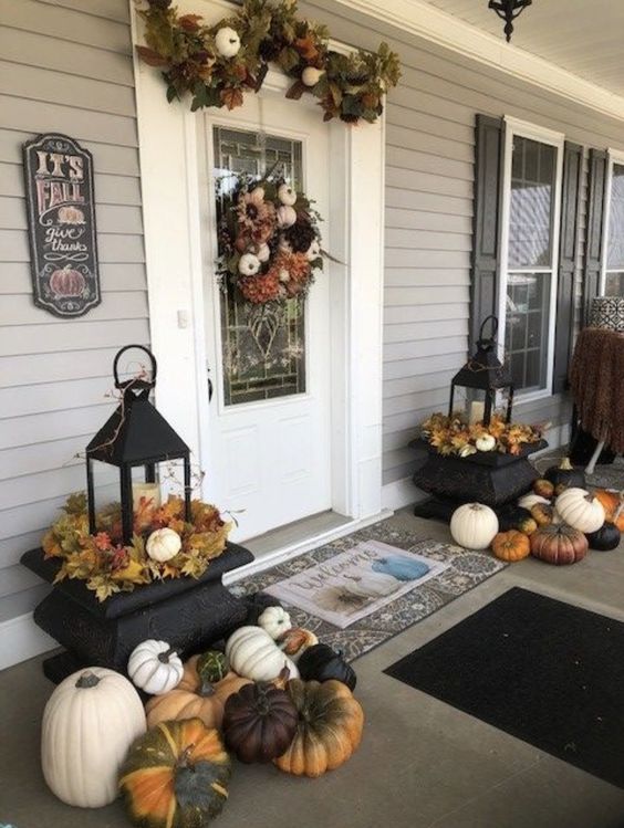 Fall Front Porch Ideas