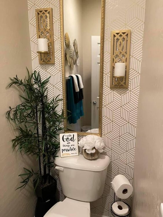 Above Toilet Decor Ideas