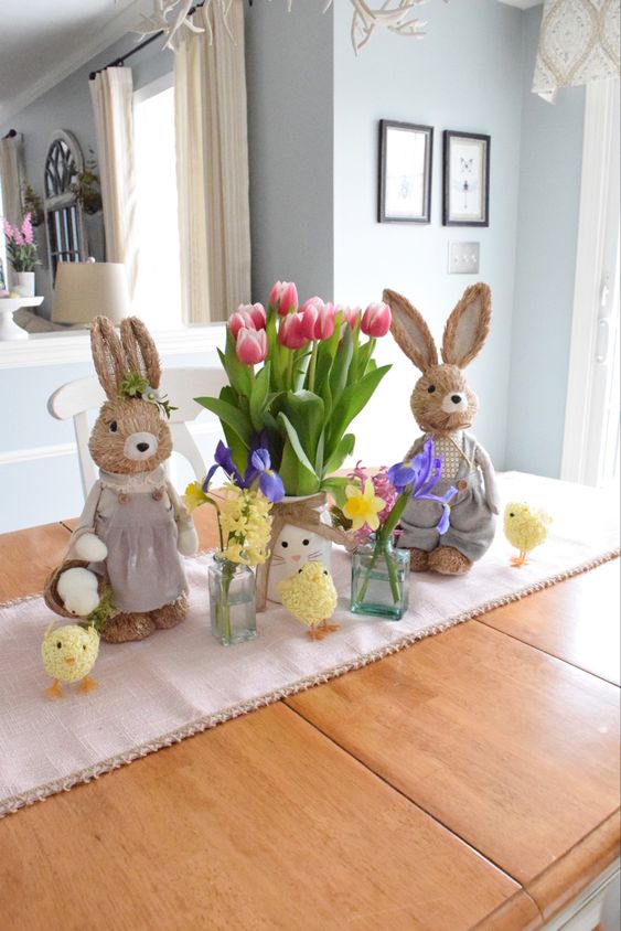 Easy Easter Table Centerpieces