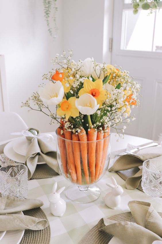 Easter table decor
