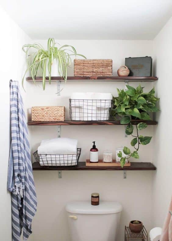 Above Toilet Decor Ideas